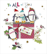 All of You Button Box Special Christmas Greeting Card